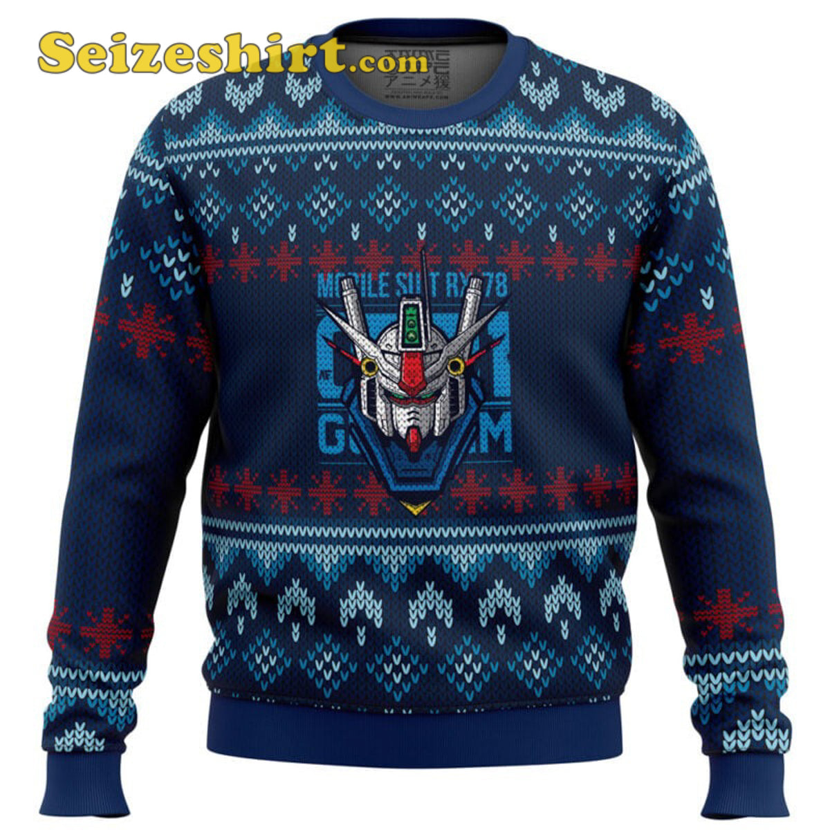 Gundam Ideas Ugly Christmas Sweater - Holiday Gift product image