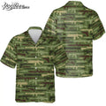 Guns Camo Military Green Hawaiian - Adult & Kids T-Shirts, Sweatshirts & Hoodies apparel design preview 1