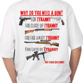 "Guns Are Tyranny" Menswear Cotton Armory Top Bear - Adult & Kids T-Shirts, Sweatshirts & Hoodies apparel design preview 1