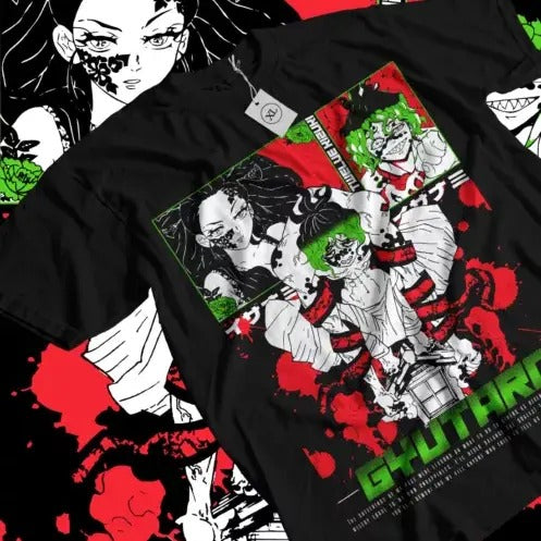 Gyutaro Daki Demon Killer Kawaii Anime Horror All - Adult & Kids T-Shirts, Sweatshirts & Hoodies apparel design preview 1