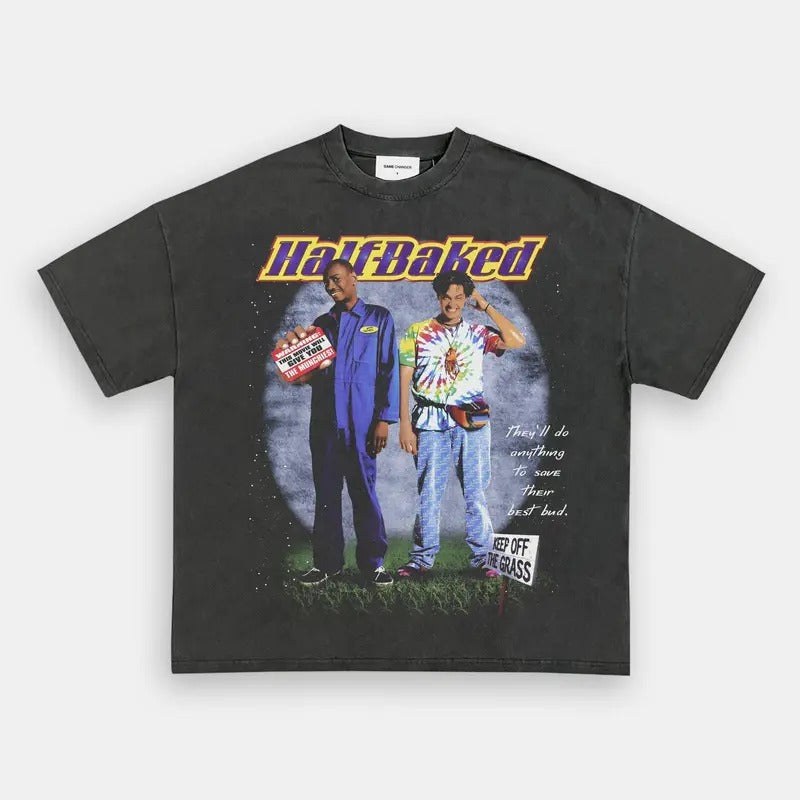 HALF BAKED V2 Trending Movie Vintage 90s Fans Him Her - Adult & Kids T-Shirts, Sweatshirts & Hoodies apparel design preview 1