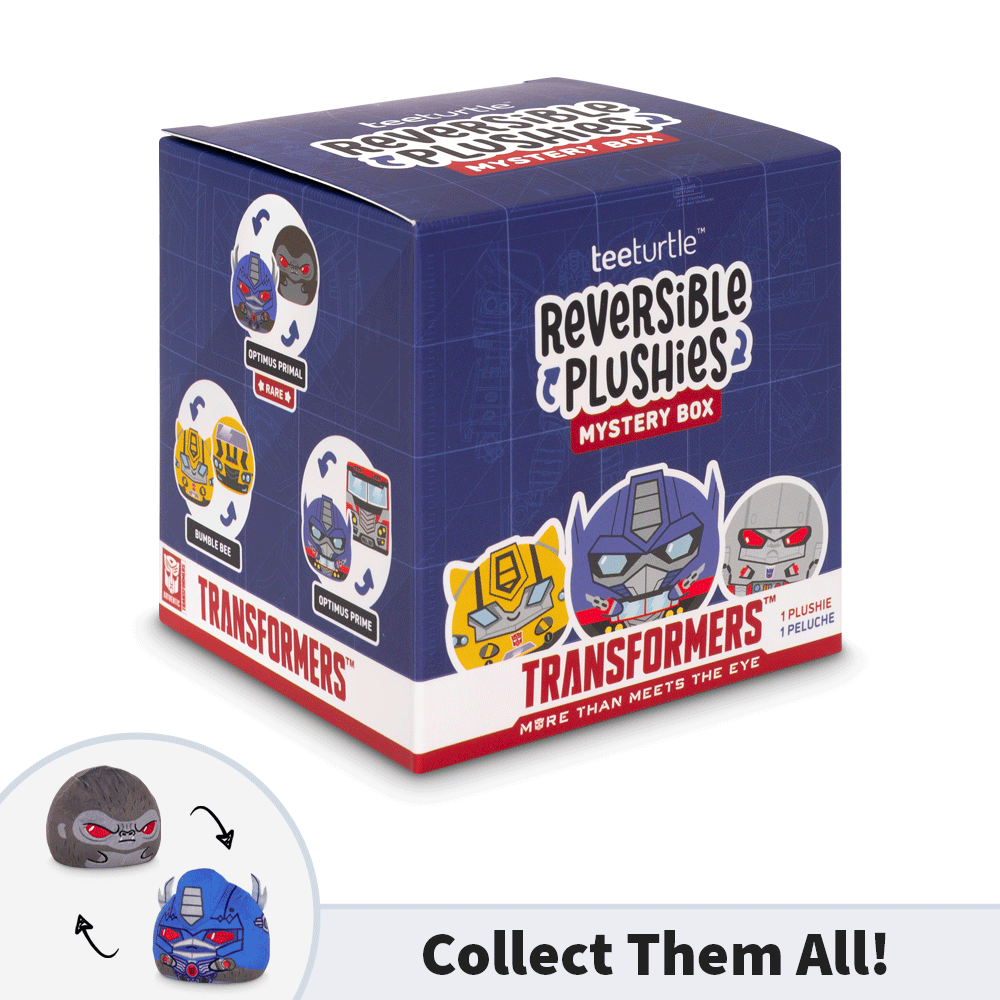Transformers Reversible Plushie Mystery Box - Adult & Kids T-Shirts, Sweatshirts & Hoodies apparel design preview 1