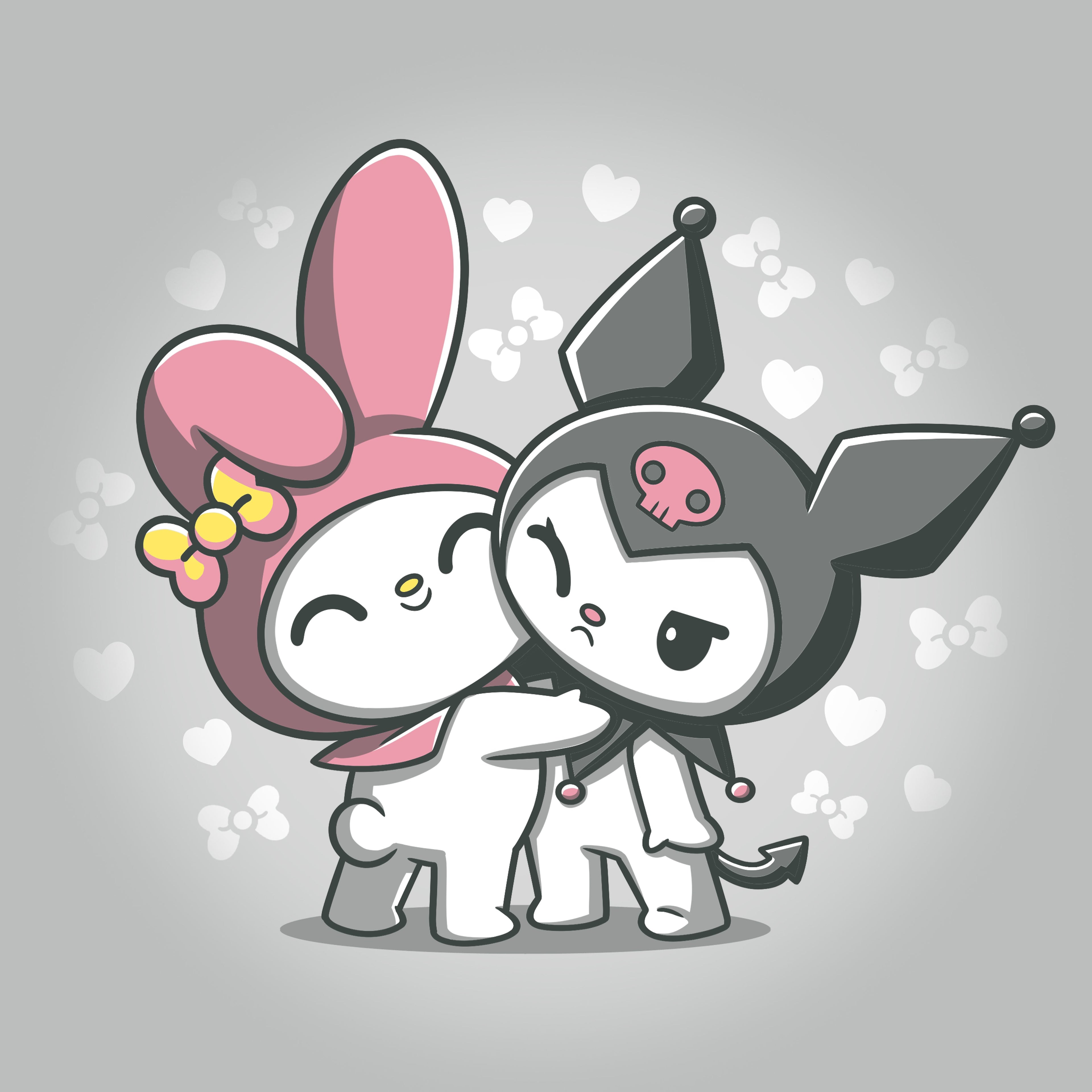 My Melody and Kuromi - Adult & Kids T-Shirts, Sweatshirts & Hoodies apparel design preview 1