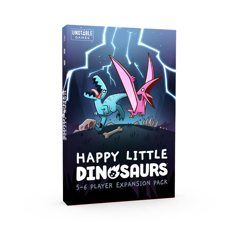 Happy Little Dinosaurs: 5-6 Player Expansion - Adult & Kids T-Shirts, Sweatshirts & Hoodies apparel design preview 1