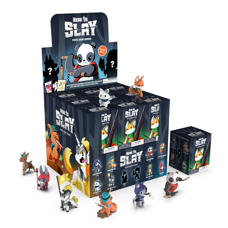 Here to Slay: Vinyl Figure Blind Box - Adult & Kids T-Shirts, Sweatshirts & Hoodies apparel design preview 1