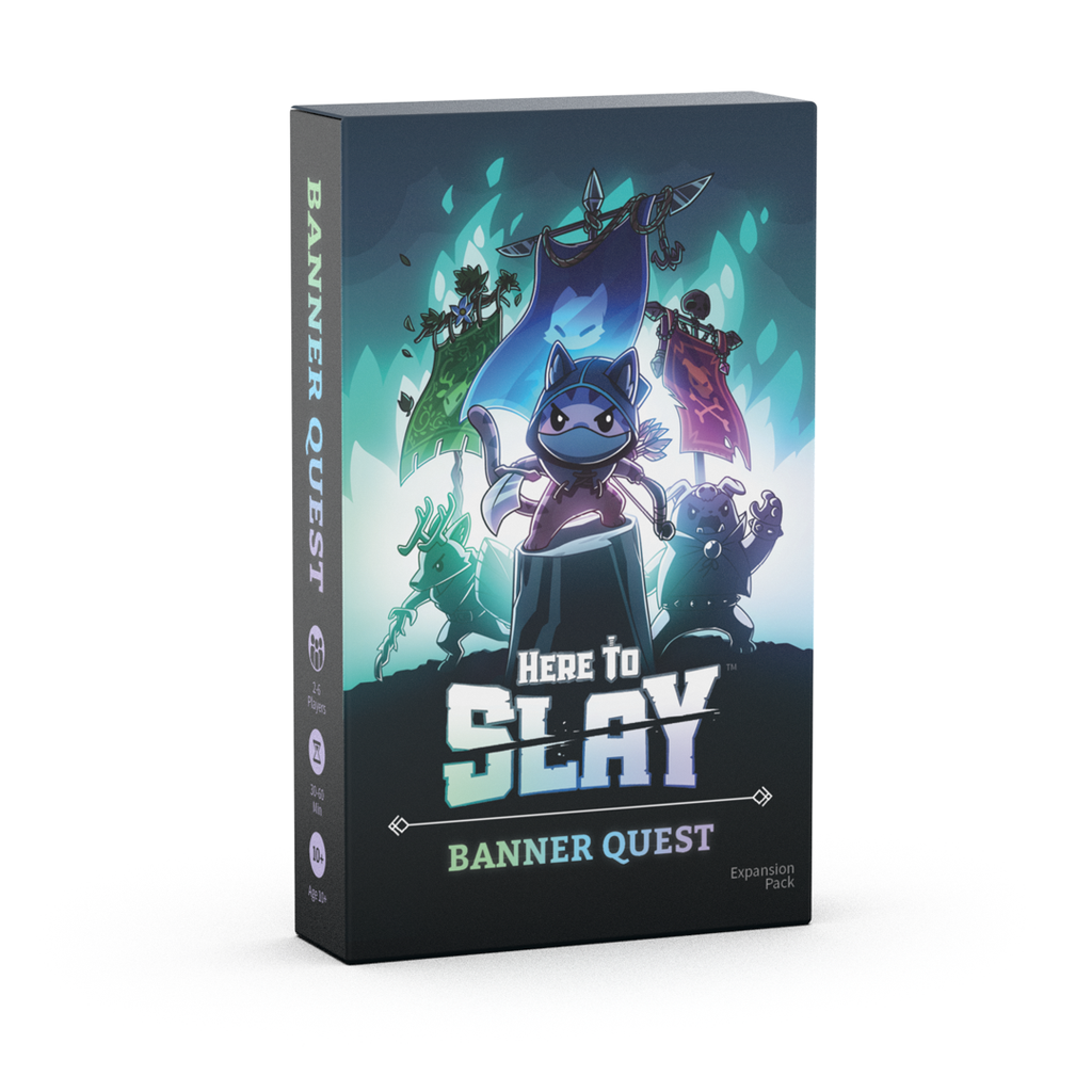 Here to Slay: Banner Quest Expansion - Adult & Kids T-Shirts, Sweatshirts & Hoodies apparel design preview 1