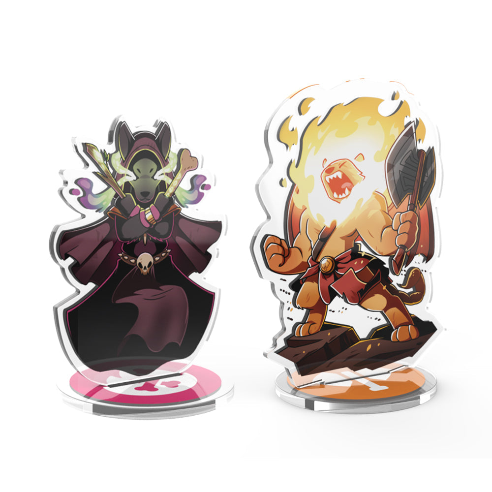 Here to Slay: Berserker Necromancer Expansion Standee - Adult & Kids T-Shirts, Sweatshirts & Hoodies apparel design preview 1