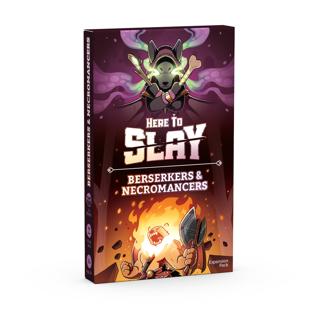 Here to Slay: Berserkers Necromancers Expansion - Adult & Kids T-Shirts, Sweatshirts & Hoodies apparel design preview 1