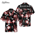 Hair Stylist I'll Cut You Hawaiian - Adult & Kids T-Shirts, Sweatshirts & Hoodies apparel design preview 1