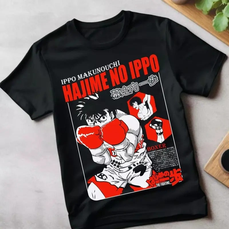 Hajime No Ippo Kamogawa Boxing Gym Makunouchi Kbg - Adult & Kids T-Shirts, Sweatshirts & Hoodies apparel design preview 1