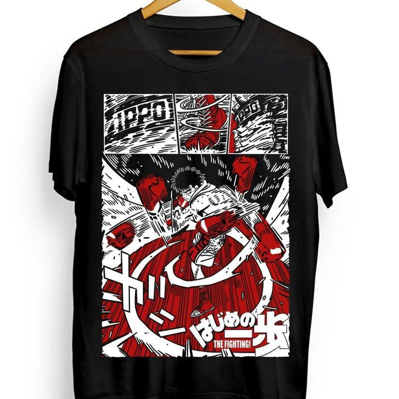 Hajime No Ippo Kamogawa Takamura Anime Boxing - Adult & Kids T-Shirts, Sweatshirts & Hoodies apparel design preview 1
