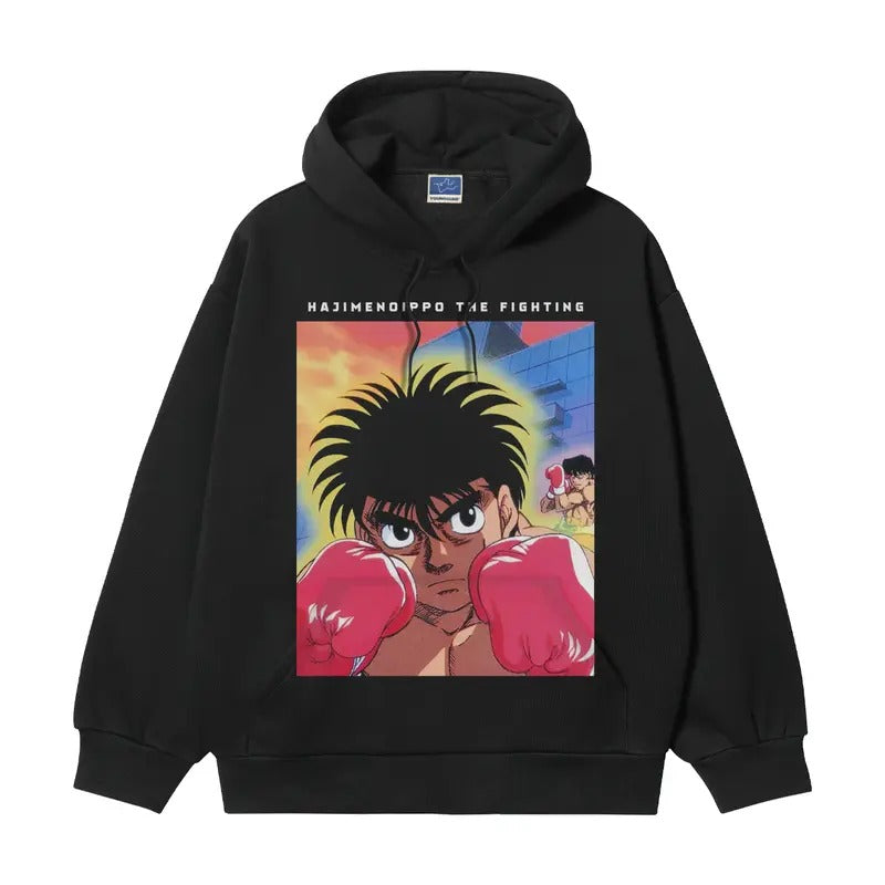 Hajime No Ippo "Makunouchi Heavyweight Vintage Cotton - Adult & Kids T-Shirts, Sweatshirts & Hoodies apparel design preview 1