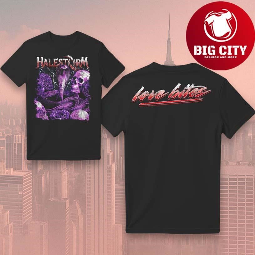 Halestorm Love Bites Two Sided - Adult & Kids T-Shirts, Sweatshirts & Hoodies apparel design preview 1