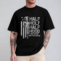 Half Holy Hood Pray Me Don'T Play Pure Cotton Casual - Adult & Kids T-Shirts, Sweatshirts & Hoodies apparel design preview 1