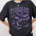 Halloween Bat Funny Frickin Bats Comfort Cotton - Adult & Kids T-Shirts, Sweatshirts & Hoodies apparel design preview 1