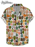 Halloween Butts Hawaiian - Adult & Kids T-Shirts, Sweatshirts & Hoodies apparel design preview 1