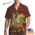 Halloween Dinosaur Funny Skeleton Mummy Pumpkin - Adult & Kids T-Shirts, Sweatshirts & Hoodies apparel design preview 1