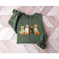 Halloween Dog Golden Retriever Ghost Dogs - Adult & Kids T-Shirts, Sweatshirts & Hoodies apparel design preview 1