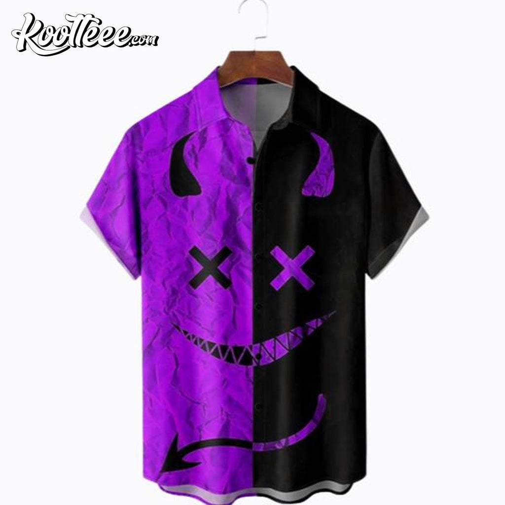 Halloween Ghost Hawaiian - Adult & Kids T-Shirts, Sweatshirts & Hoodies apparel design preview 1