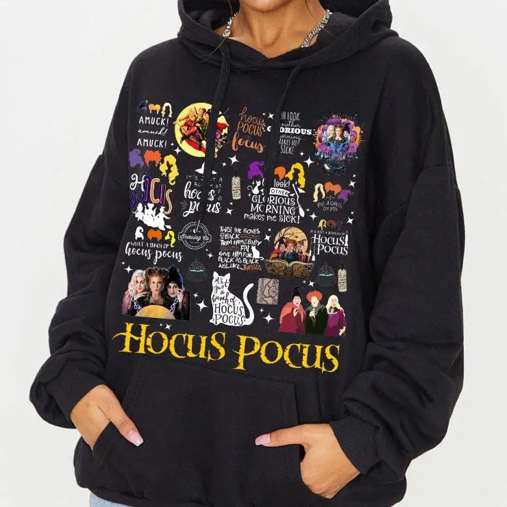Halloween Hocus Pocus Quotes - Adult & Kids T-Shirts, Sweatshirts & Hoodies apparel design preview 1