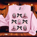 Halloween Horror Coquette Bow Character Movie Mental - Adult & Kids T-Shirts, Sweatshirts & Hoodies apparel design preview 1