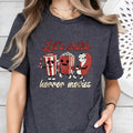Halloween Let'S Watch Horror Movies Scary Movie - Adult & Kids T-Shirts, Sweatshirts & Hoodies apparel design preview 1