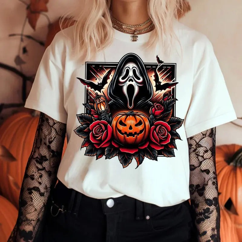 Halloween Michael Myers Ghost Face Horror Movie Fan - Adult & Kids T-Shirts, Sweatshirts & Hoodies apparel design preview 1