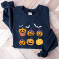 Halloween Party Funny Pumpkin Spooky Season Fall - Adult & Kids T-Shirts, Sweatshirts & Hoodies apparel design preview 1