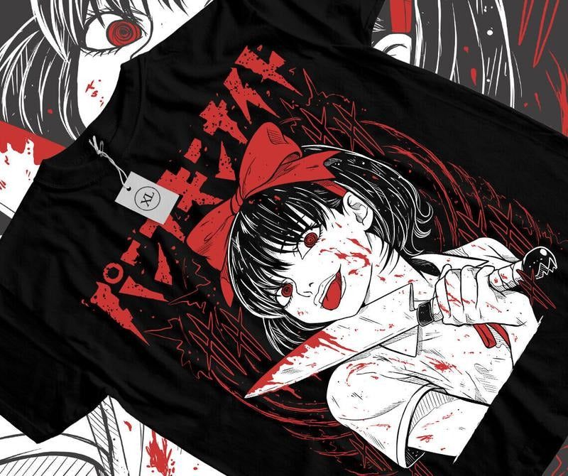 Halloween Pumpkin Night S 4XL Gore Violent Naoko - Adult & Kids T-Shirts, Sweatshirts & Hoodies apparel design preview 1