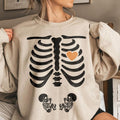 Halloween Skeleton Twins Pregnancy Funny Maternity - Adult & Kids T-Shirts, Sweatshirts & Hoodies apparel design preview 1