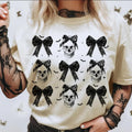 Halloween Skull Coquette Bow - Adult & Kids T-Shirts, Sweatshirts & Hoodies apparel design preview 1