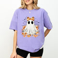 Halloween Spooky Ghost Comfort Colors Retro Coquette - Adult & Kids T-Shirts, Sweatshirts & Hoodies apparel design preview 1