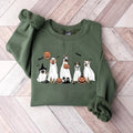 Halloween 2023 Happy Retro Spooky Season Ghost Dog - Adult & Kids T-Shirts, Sweatshirts & Hoodies apparel design preview 1