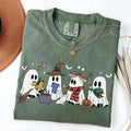 Halloween Wizard House Ghost Magical Castle School - Adult & Kids T-Shirts, Sweatshirts & Hoodies apparel design preview 1