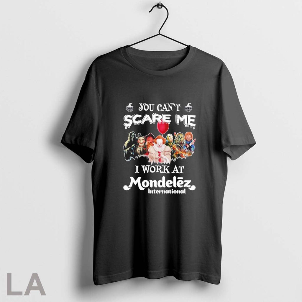 Halloween You Cant Scare Me I Work At Mondelez - Adult & Kids T-Shirts, Sweatshirts & Hoodies apparel design preview 1