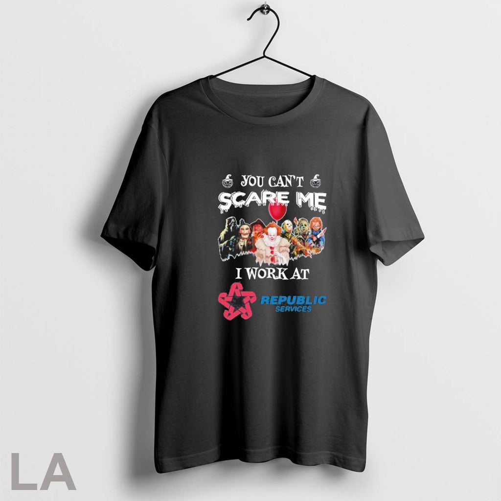 Halloween You Cant Scare Me I Work At Republic - Adult & Kids T-Shirts, Sweatshirts & Hoodies apparel design preview 1