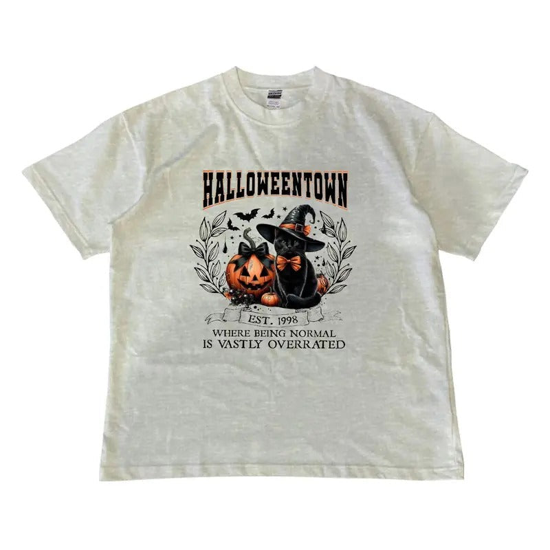 Halloweentown 1998 Halloween Retro Pumpkin MW - Adult & Kids T-Shirts, Sweatshirts & Hoodies apparel design preview 1