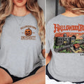 Halloweentown University Halloween Fall Est 1998 Back - Adult & Kids T-Shirts, Sweatshirts & Hoodies apparel design preview 1