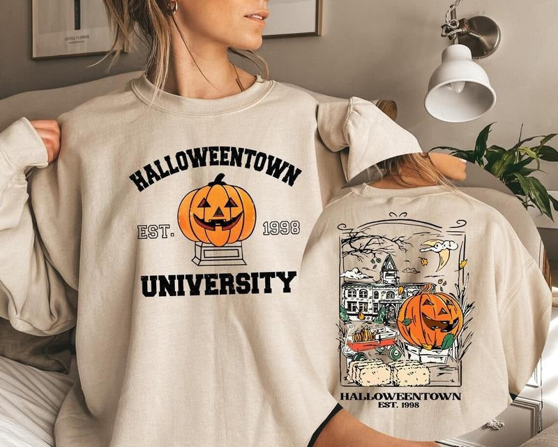 Halloweentown University Halloween Town Fall - Adult & Kids T-Shirts, Sweatshirts & Hoodies apparel design preview 1