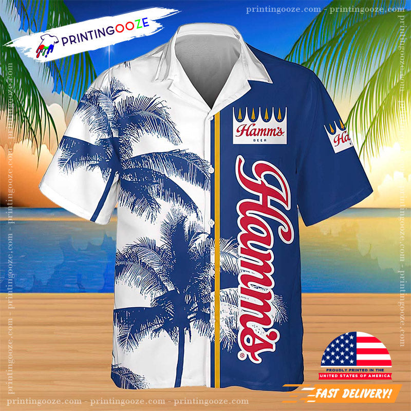 Hamms Beer Hawaiian - Adult & Kids T-Shirts, Sweatshirts & Hoodies apparel design preview 1