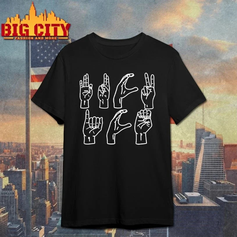 Hand Sign Language Fuck ICE - Adult & Kids T-Shirts, Sweatshirts & Hoodies apparel design preview 1