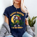 Happy 420 Easter Day Bunny Smooking Weed - Adult & Kids T-Shirts, Sweatshirts & Hoodies apparel design preview 1