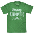 Happy Camper Green - Adult & Kids T-Shirts, Sweatshirts & Hoodies apparel design preview 1