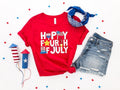 Happy Fourth July 4th Independence Day Retro America - Adult & Kids T-Shirts, Sweatshirts & Hoodies apparel design preview 1