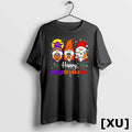 Happy Hallothanksmas Gnomes Lover Halloween Merry - Adult & Kids T-Shirts, Sweatshirts & Hoodies apparel design preview 1