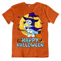 Happy Halloween Bluey Fan Her Him Fabric Fit Top - Adult & Kids T-Shirts, Sweatshirts & Hoodies apparel design preview 1