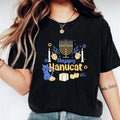 Happy Hanucat Matching Jewish Family Hanukkah Menorah - Adult & Kids T-Shirts, Sweatshirts & Hoodies apparel design preview 1