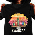 Happy Kwanzaa Candles African Culture Black History - Adult & Kids T-Shirts, Sweatshirts & Hoodies apparel design preview 1