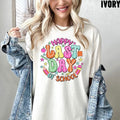 Happy Last Day School Retro Teacher Funny - Adult & Kids T-Shirts, Sweatshirts & Hoodies apparel design preview 1