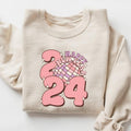Happy New Year 2024 Retro - Adult & Kids T-Shirts, Sweatshirts & Hoodies apparel design preview 1